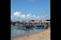 prix location studio zen  vue de Samui petit port de pêche